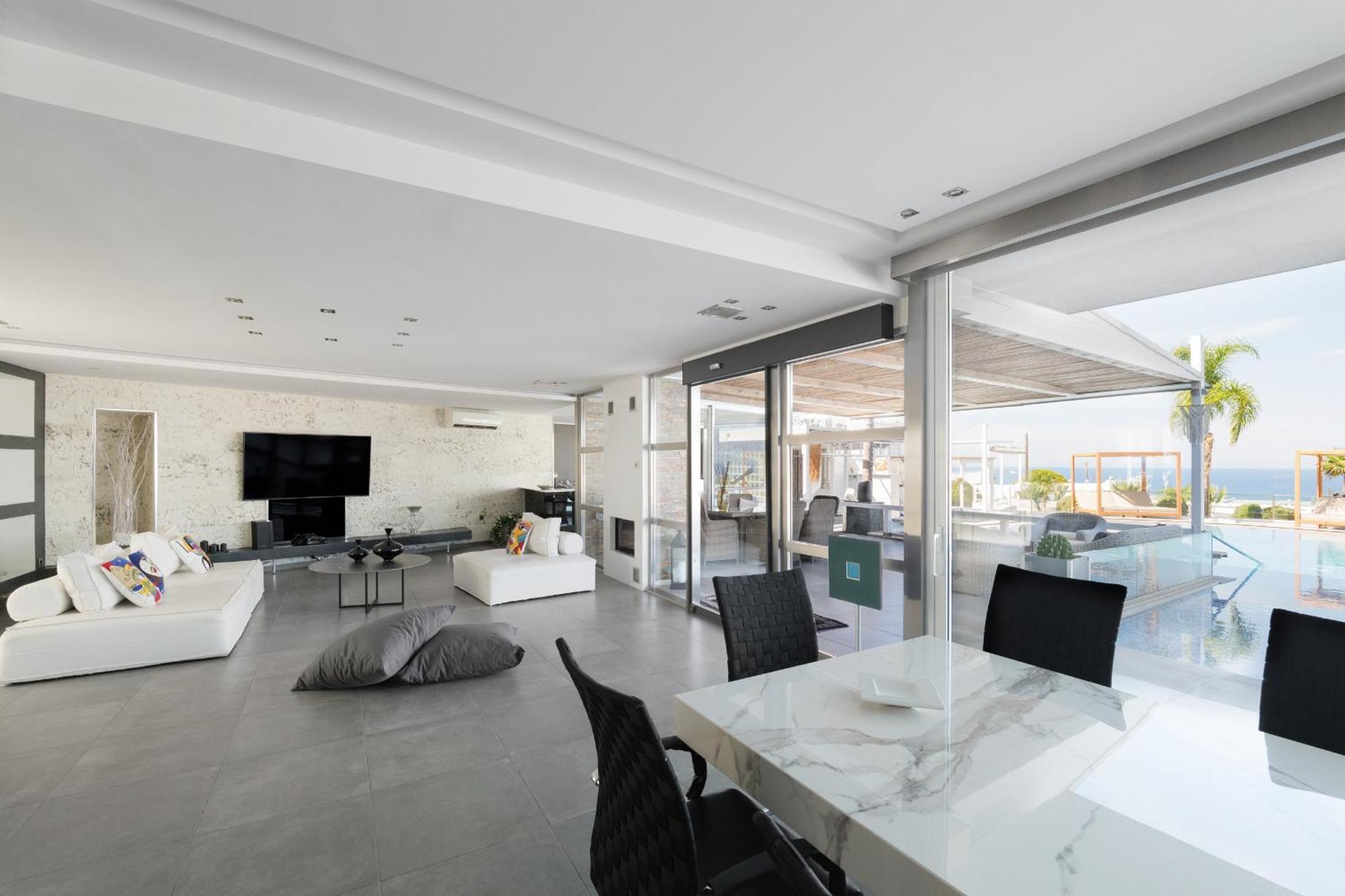 White Luxury Villa แอร์ซอนิสซอส ภายนอก รูปภาพ